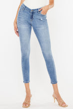 Load image into Gallery viewer, Kancan High Waist Cat&#39;s Whiskers Skinny Jeans
