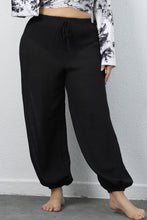 Load image into Gallery viewer, Plus Size Drawstring Jogger Pants
