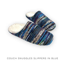Load image into Gallery viewer, Couch Snuggles Slippers in Blue
