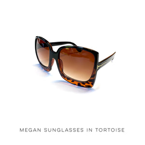 Megan Sunglasses in Tortoise