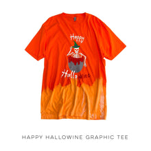 Load image into Gallery viewer, Happy Hallowine Graphic Tee

