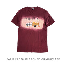 Load image into Gallery viewer, Farm Fresh Bleached Graphic Tee

