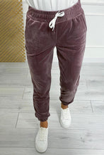 Load image into Gallery viewer, Wide Waistband Drawstring Cropped Joggers
