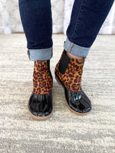 Load image into Gallery viewer, Always Ready in Leopard Duck Boots
