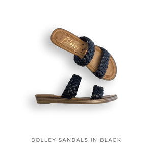 Bolley Sandals in Black
