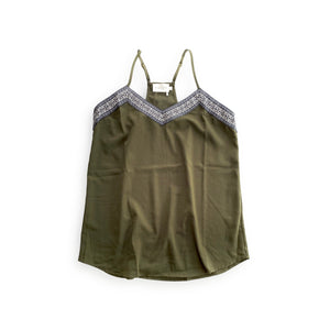 Give it My All Cami in Olive