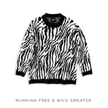 Load image into Gallery viewer, Running Free &amp; Wild Sweater
