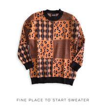 Load image into Gallery viewer, Fine Place to Start Sweater
