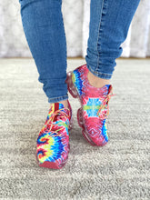 Load image into Gallery viewer, End of the Road Sneakers in Tie Dye
