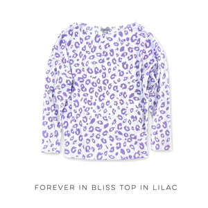 Forever in Bliss Top in Lilac