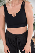 Load image into Gallery viewer, Dream Chaser Crop Top in Black
