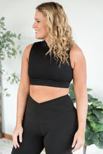 Load image into Gallery viewer, Live for the Day Crop Top in Black
