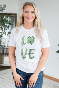 Lucky in Love Graphic Tee