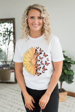 Load image into Gallery viewer, A Monarch Sunflower Graphic Tee
