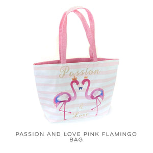 Passion & Love Pink Flamingo Bag