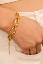 Load image into Gallery viewer, 18K Gold-Plated Stainless Steel Bracelet

