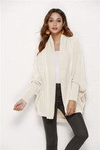 Load image into Gallery viewer, Open Front Batwing Sleeve Cardigan

