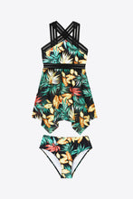 Load image into Gallery viewer, Printed Swim Dress and Bottoms Set
