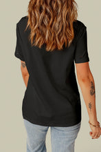 Load image into Gallery viewer, Distressed Round Neck Tee
