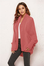 Load image into Gallery viewer, Open Front Batwing Sleeve Cardigan
