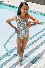 Load image into Gallery viewer, Marina West Swim Float On Asymmetrical Neck One-Piece in Black
