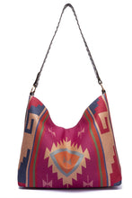 Load image into Gallery viewer, Geometric Canvas Tote Bag

