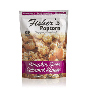 Fisher's Popcorn Pumpkin Spice Caramel Popcorn