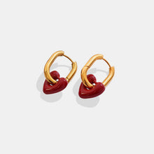 Load image into Gallery viewer, Heart Titanium Steel Earrings
