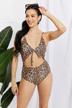 Load image into Gallery viewer, Marina West Swim Lost At Sea Cutout One-Piece Swimsuit
