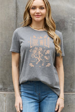 Load image into Gallery viewer, Simply Love Full Size LIVE WILD ROAM FREE Graphic Cotton Tee
