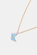 Load image into Gallery viewer, Butterfly Pendant Copper 14K Gold-Plated Necklace
