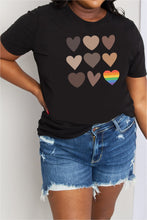 Load image into Gallery viewer, Simply Love Full Size Heart Graphic Cotton Tee
