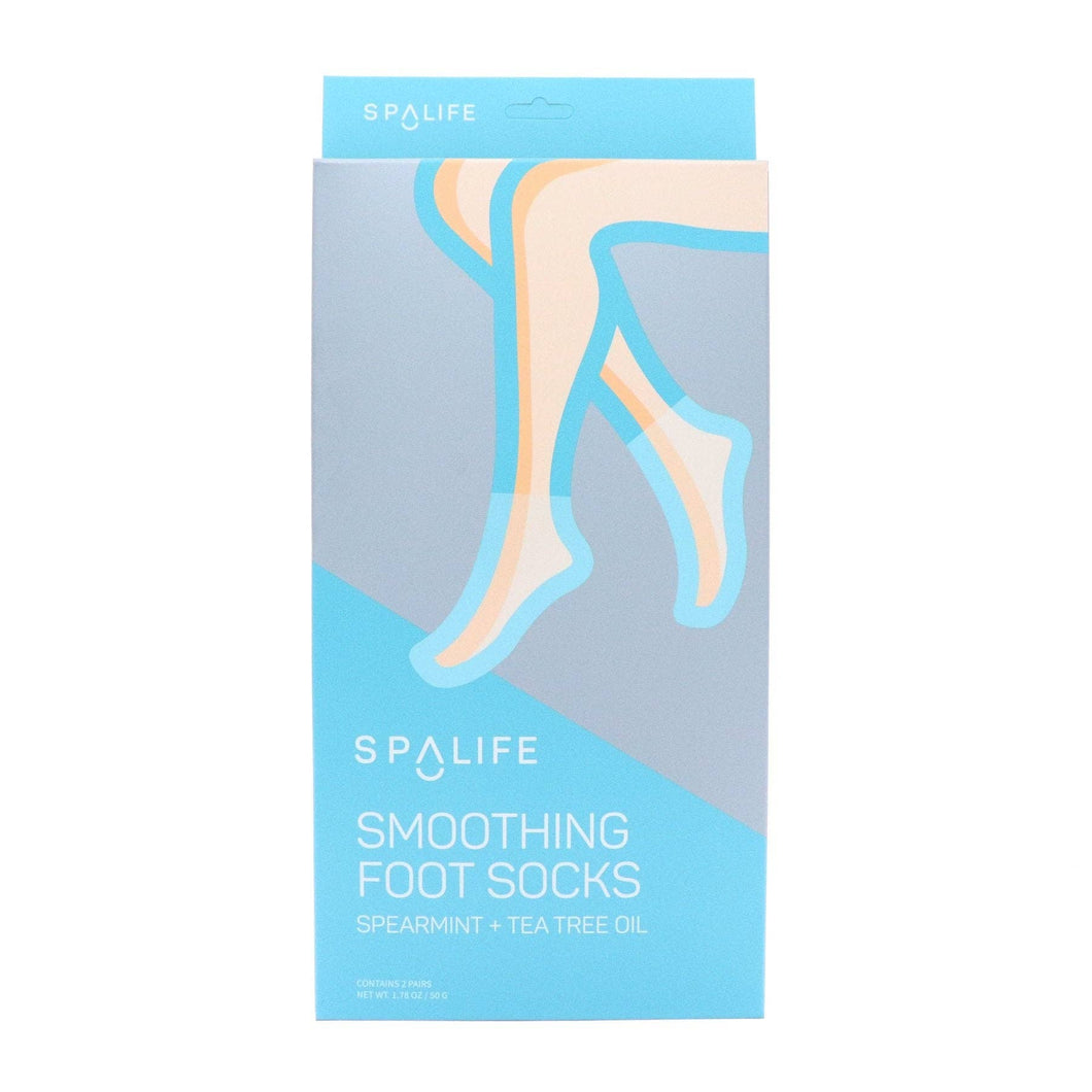 Smoothing Foot Socks - Spearmint + Tea Tree Oil