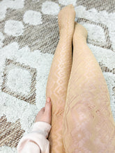 Load image into Gallery viewer, Beige Fishnet Tights
