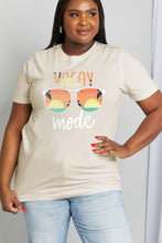 Load image into Gallery viewer, Simply Love Full Size VACAY MODE Graphic Cotton Tee
