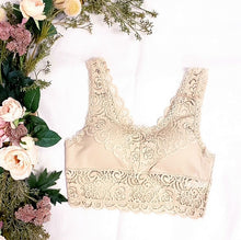 Load image into Gallery viewer, Bone Lace Bralette
