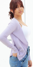 Load image into Gallery viewer, Basic Girl Purple Cardi
