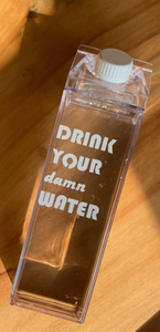 Drink Your Bleepin' Water Bottle