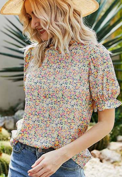 The Laura Floral Top