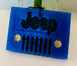 Blue Jeep Grill Freshie