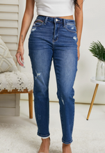 Load image into Gallery viewer, Judy Blue Rainbow Embroidered Jeans
