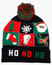 Load image into Gallery viewer, Festive Cuffed Christmas Beanie
