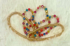 Glass Bead Stackable Bracelet