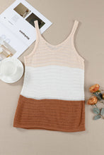 Load image into Gallery viewer, Color Block Round Neck Tank
