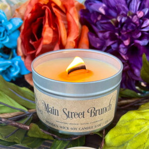 Main Street Brunch - Wooden Wick Candle