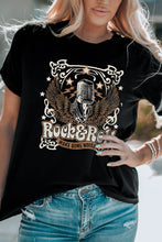 Load image into Gallery viewer, Slogan Graphic Short Sleeve T-Shirt
