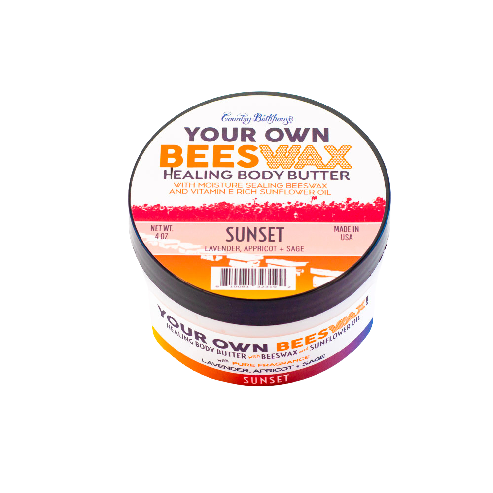Your Own Beeswax Body Butter - Sunset