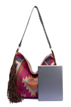 Load image into Gallery viewer, Geometric Canvas Tote Bag
