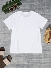 Load image into Gallery viewer, Round Neck Short Sleeve T-Shirt
