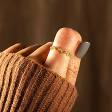 Load image into Gallery viewer, Heart Shape 18K Gold-Plated Ring
